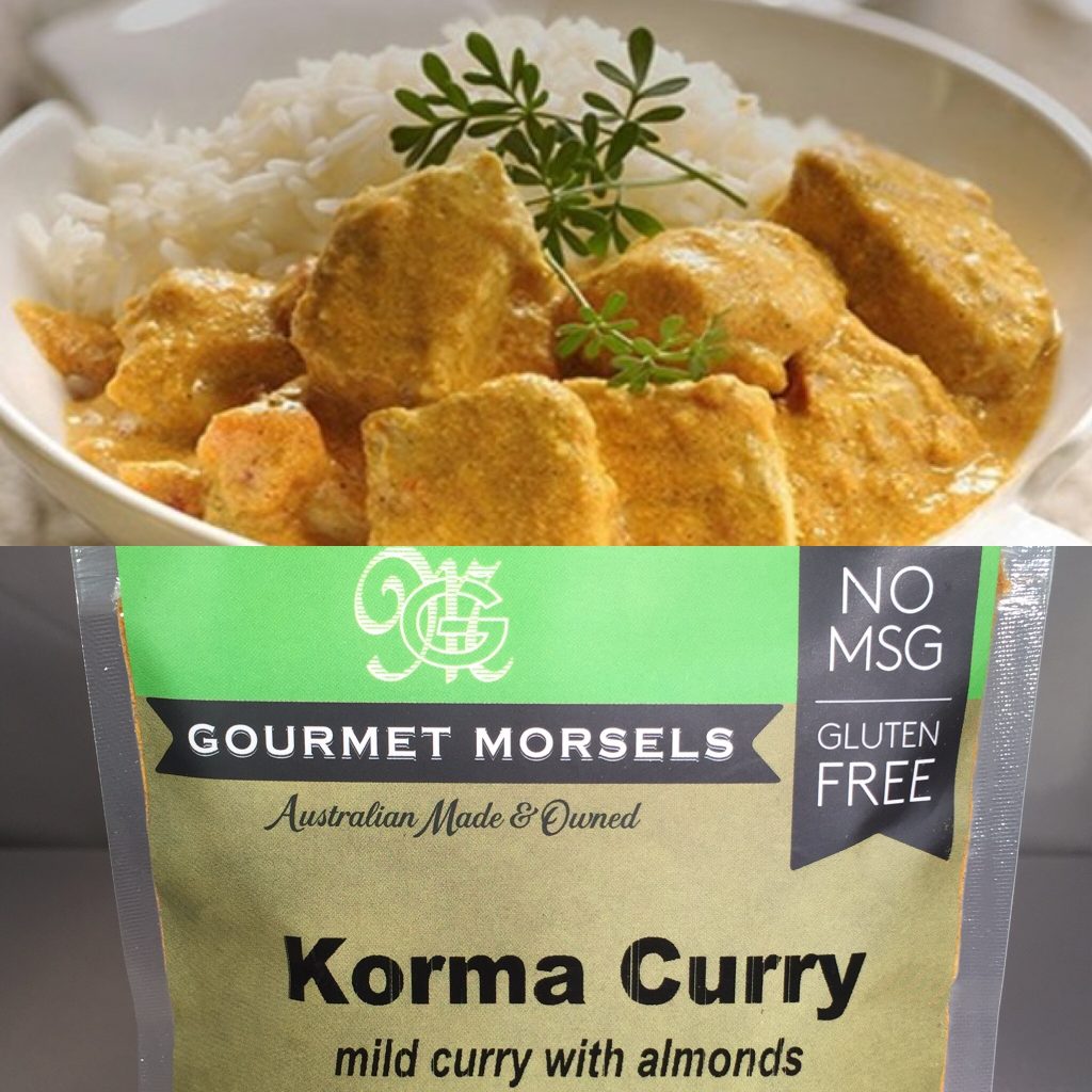Korma Curry with Almonds Gourmet Morsels